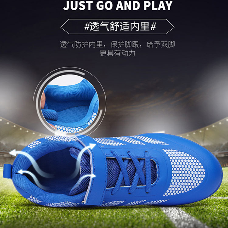 China OEM  ODM Service  Microfiber Leather Waterproof Outdoor Turf Soccer Shoes For Boys Girls