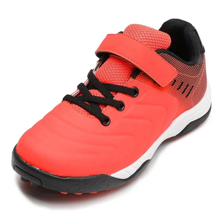 High Quality Kids Outdoor Comfortable Turf Soccer Sneaker Child Athletic Football Shoes
