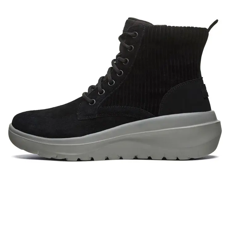 OEM ODM Service Professional Fashion China Women Adult Knitting Winter MD Ankle Bootie Design Boots Snow Shoes with Zip