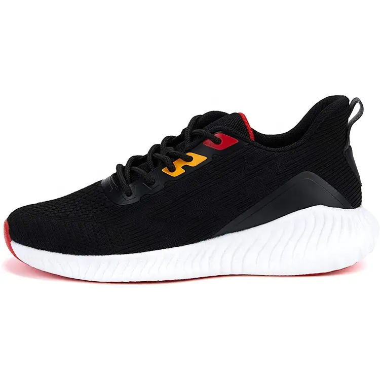 Customized Your Own Logo Best Quality Box EVA OEM  ODM Service Unisex Lace-up Breathable Sport Shoes China for Men Shoe